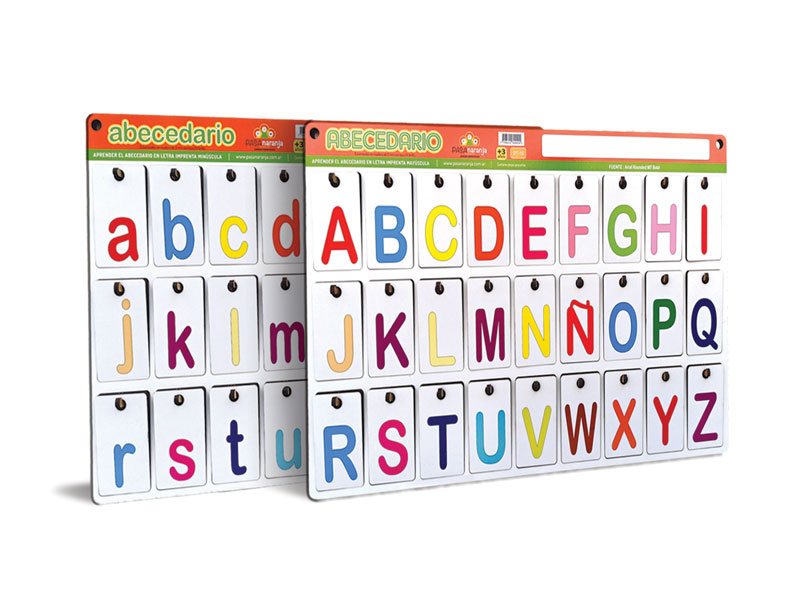 ABC tarjetas colgantes